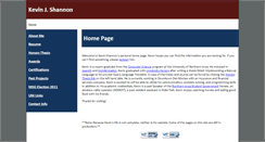 Desktop Screenshot of kevinjshannon.com